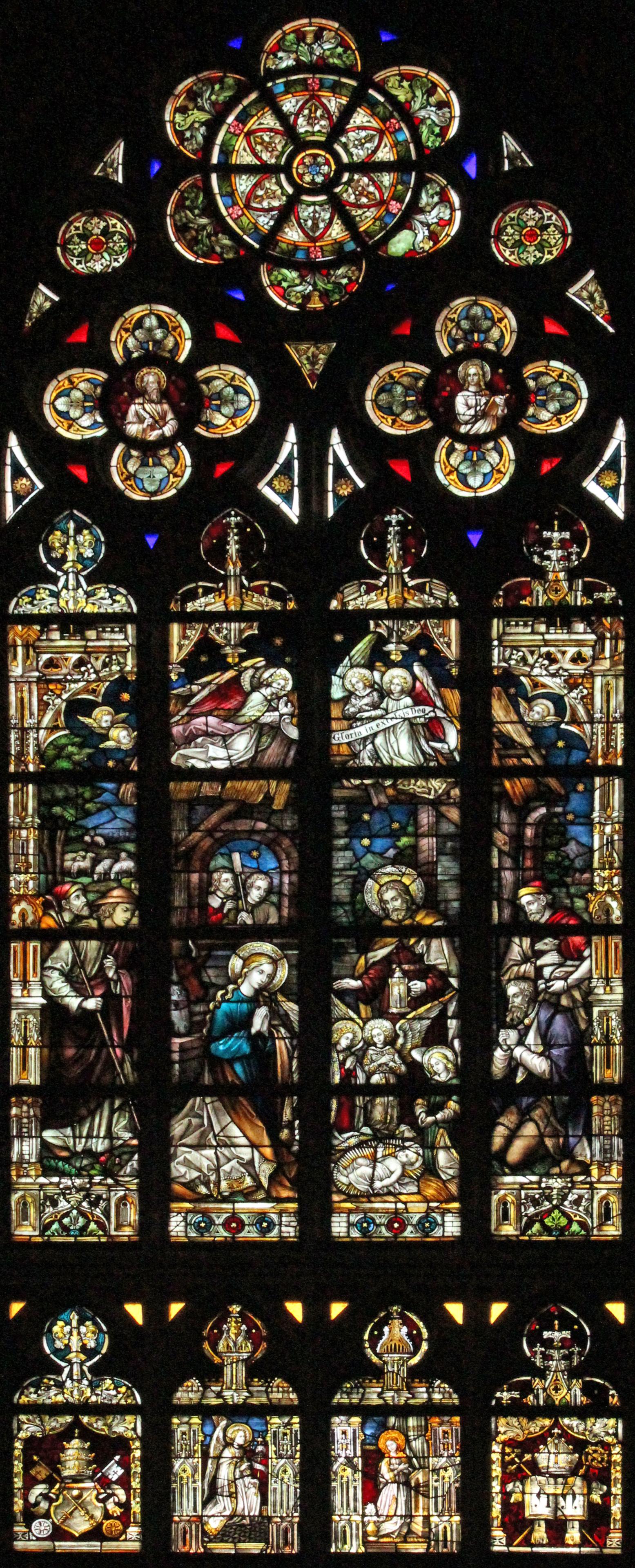Fenster Geburt Jesu (c) H. Brouwers