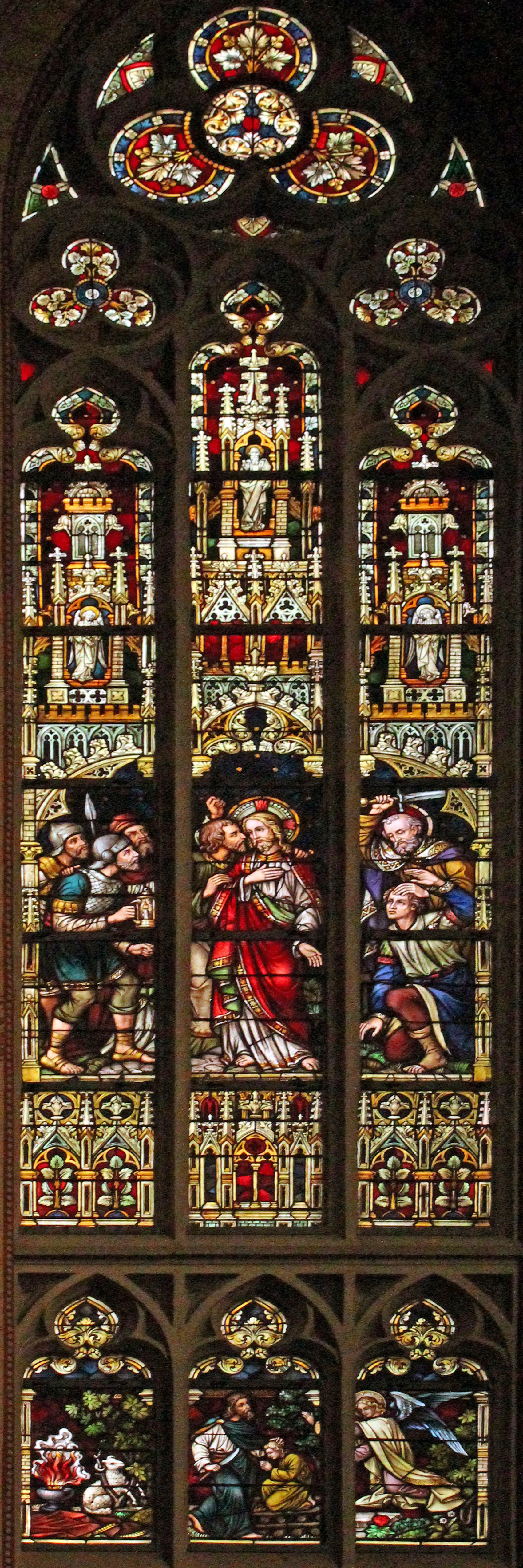 Fenster Verrat Jesu (c) H. Brouwers