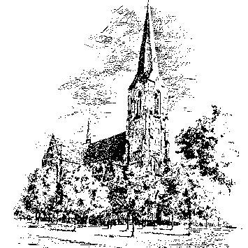 Zeichnung Kirche Bettrath